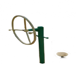 新國標(biāo)戶外健身器材健身路徑公園體育運(yùn)動轉(zhuǎn)輪扭腰器