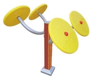CG-X8595-C20室外健身器材太極輪肩關(guān)節(jié)訓(xùn)練器廣場(chǎng)小區(qū)塑木揉推器戶外健身路徑