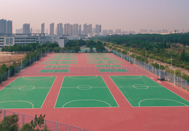 硅PU塑膠球場